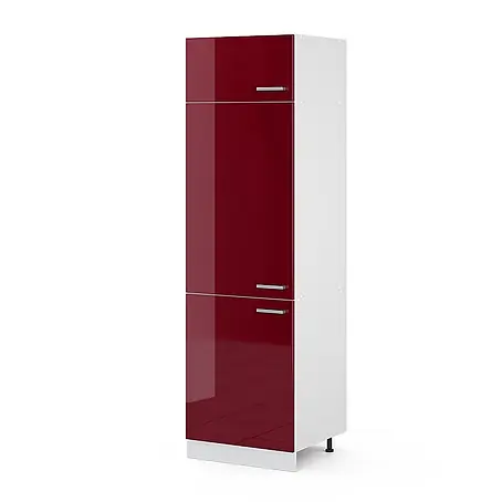 Vicco  Schrankküche R-Line Rot Hochglanz