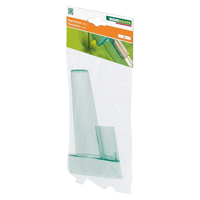 Windhager Regenmesser Profi (Höhe: 22 cm, Grün/Transparent)
