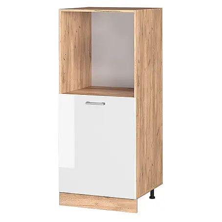 Vicco  Schrankküche R-Line Weiß Hochglanz