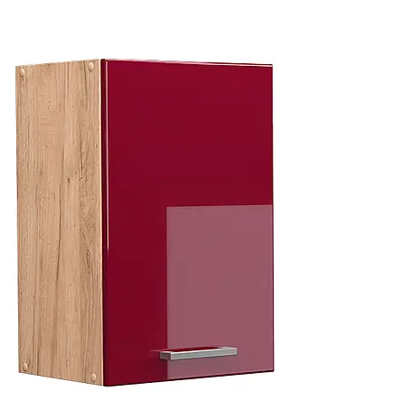 Vicco  Schrankküche R-Line Rot Hochglanz