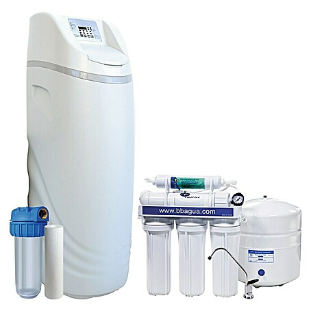 Bb agua Pack descalcificador Pilot 2.5 + equipo de ósmosis EUR 35 + filtro sedimentos 50