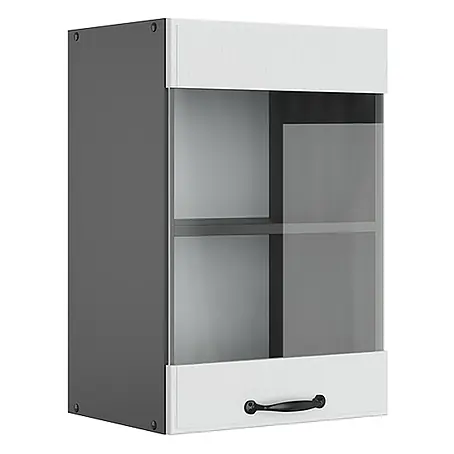 Vicco  Schrankküche R-Line Weiß Landhaus