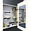Camargue Stella LED-Spiegelschrank (B x H: 60 x 73,5 cm, Anschlag: Rechts, Mit eckigen Kanten, Spanplatte, Weiß)