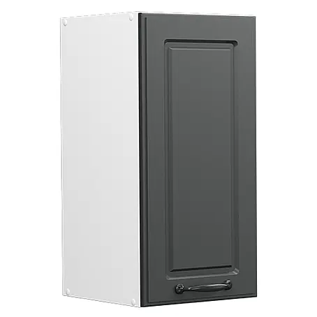 Vicco  Schrankküche R-Line Anthrazit Landhaus