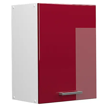Vicco  Schrankküche R-Line Rot Hochglanz
