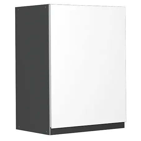 Vicco  Schrankküche R-Line Weiß J-Shape