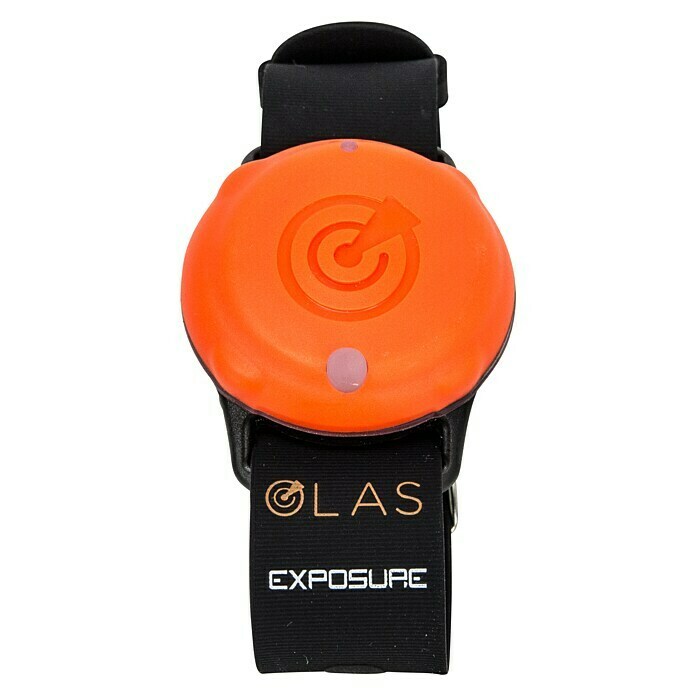 Navyline GPS-Tracker ArmbandFunktionen: GPS-Ortung, Orange/Schwarz Front View