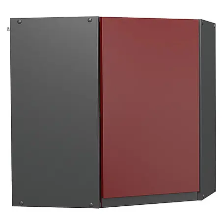 Vicco  Schrankküche R-Line Rot J-Shape