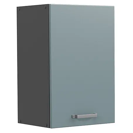 Vicco  Schrankküche R-Line Blau-Grau