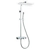 Camargue Hoofddoucheset Glymur (Met thermostaatkraan, In hoogte verstelbaar: 92 - 127 cm, Verchroomd)