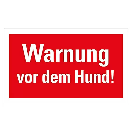 Pickup  Warnschild