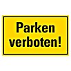 Pickup Verbotsschild (L x B: 33 x 20 cm, Parken verboten)