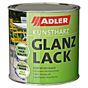 Adler Kunstharzlack Brilliantalkyd Buntlack (Weiß, 2,5 l, Glänzend)