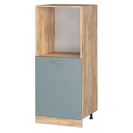 Vicco  Schrankküche R-Line Blau-Grau