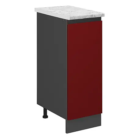 Vicco Apothekerschrank R-Line, Rot, 30 cm