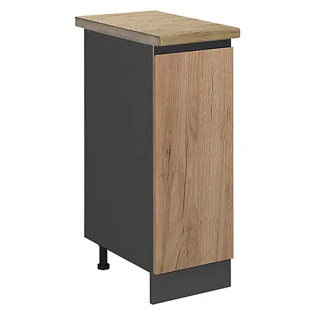 Vicco Apothekerschrank R-Line, Goldkraft Eiche, 30 cm