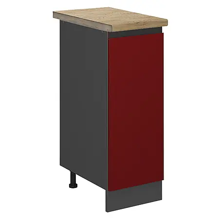 Vicco Apothekerschrank R-Line, Rot, 30 cm