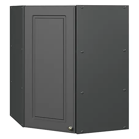 Vicco  Schrankküche Fame-Line Anthrazit-Gold Landhaus