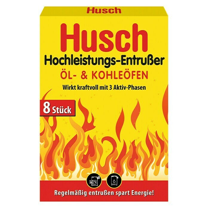Husch Entrußer Öl- & Kohleöfen (8 Stk.)