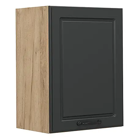 Vicco  Schrankküche R-Line Anthrazit Landhaus