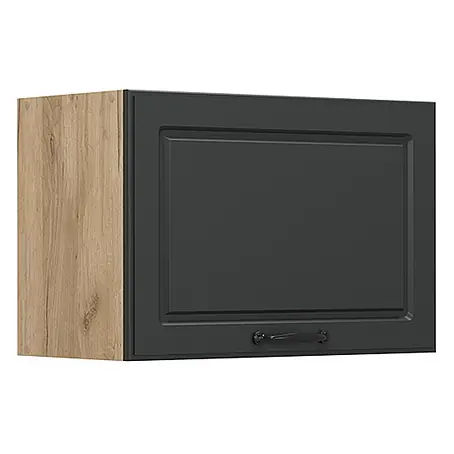 Vicco  Schrankküche R-Line Anthrazit Landhaus Flach