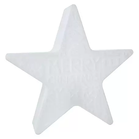 8 Seasons Design Shining Leuchtstern Star Merry Christmas