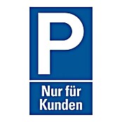 Pickup Gebotsschild (Motiv: Kundenparkplatz, L x B: 33 x 20 cm)