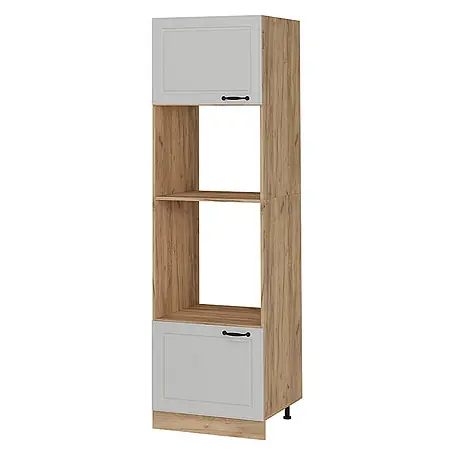 Vicco  Schrankküche R-Line Weiß Landhaus