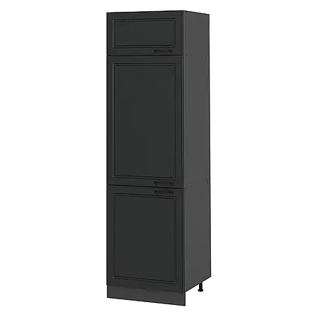 Vicco  Schrankküche R-Line Anthrazit Landhaus