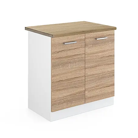 Vicco  Schrankküche R-Line Sonoma, AP Eiche