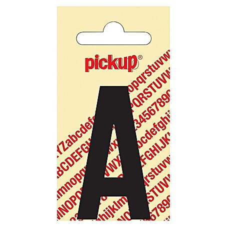 Pickup Aufkleber (Motiv: A, Schwarz, Höhe: 60 mm)