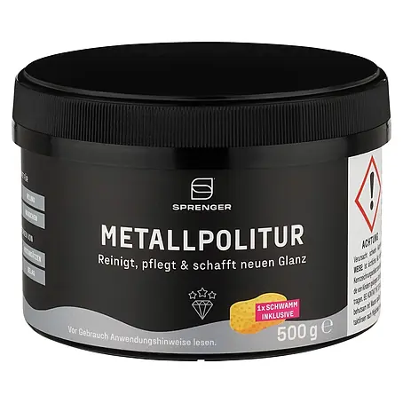Sprenger  Metall-Politurpaste inkl. Schwamm
