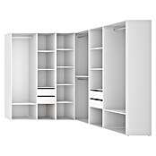 Dekit Mueble vestidor Suit (L x An x Al: 186,3 x 182,4 x 204,5 cm, Blanco/Natural, Trasera reversible) | BAUHAUS