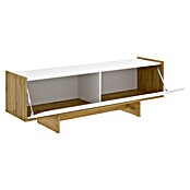 Dekit Mueble para TV Ka (L x An x Al: 30 x 150 x 49,6 cm, Blanco/Roble Nordic) | BAUHAUS