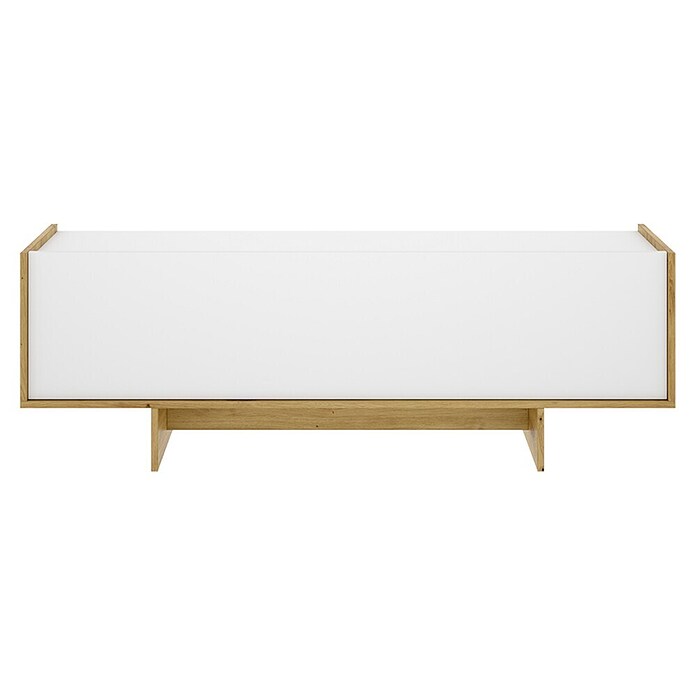 Dekit Mueble para TV Ka (L x An x Al: 30 x 150 x 49,6 cm, Blanco/Roble Nordic) | BAUHAUS