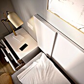 Dekit Set muebles de dormitorio Flow (4 pzs., Blanco, Específico para: Colchón de 135x190 cm) | BAUHAUS