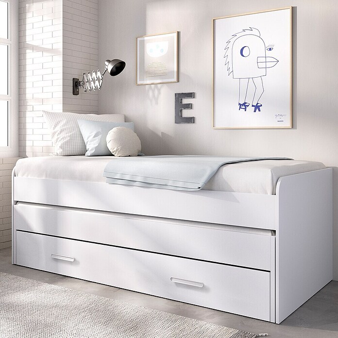 Dekit Cama nido Pema (L x An x Al: 200 x 97,5 x 70 cm, Blanco) | BAUHAUS
