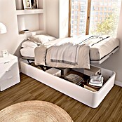 Dekit Canapé Round (190 x 90 x 32 cm, Blanco, Abatible) | BAUHAUS