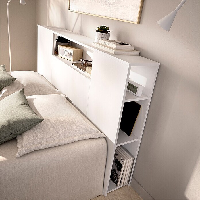 Dekit Ten Cabecero de cama (L x An: 23,4 x 157,2 cm, Blanco) | BAUHAUS