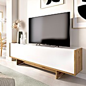 Dekit Mueble para TV Ka (L x An x Al: 30 x 150 x 49,6 cm, Blanco/Roble Nordic) | BAUHAUS