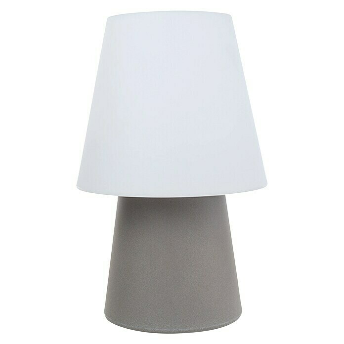 8 Seasons Design No. 1 LED-Solar-Dekoleuchte (Taupe, L x B x H: 39 x 39 x 60 cm)