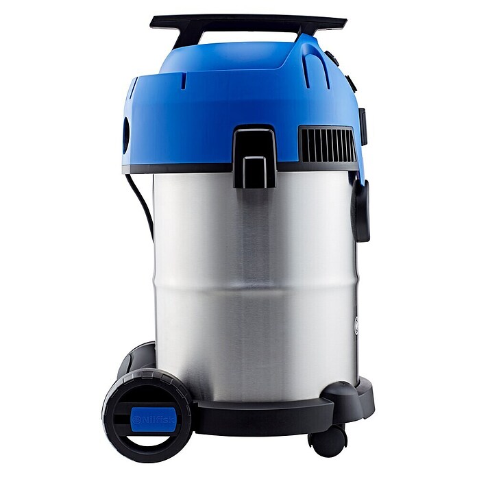 Nilfisk Aspirador en seco y húmedo Multi II 30 T INOX VSC (1.400 W, Volumen de recipiente: 30 l)