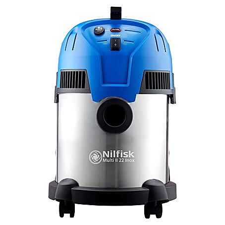 Nilfisk Elektro-Nass- & Trockensauger Multi II 22 Inox (1 200 W, Behältervolumen: 22 l, Mit Beutel)
