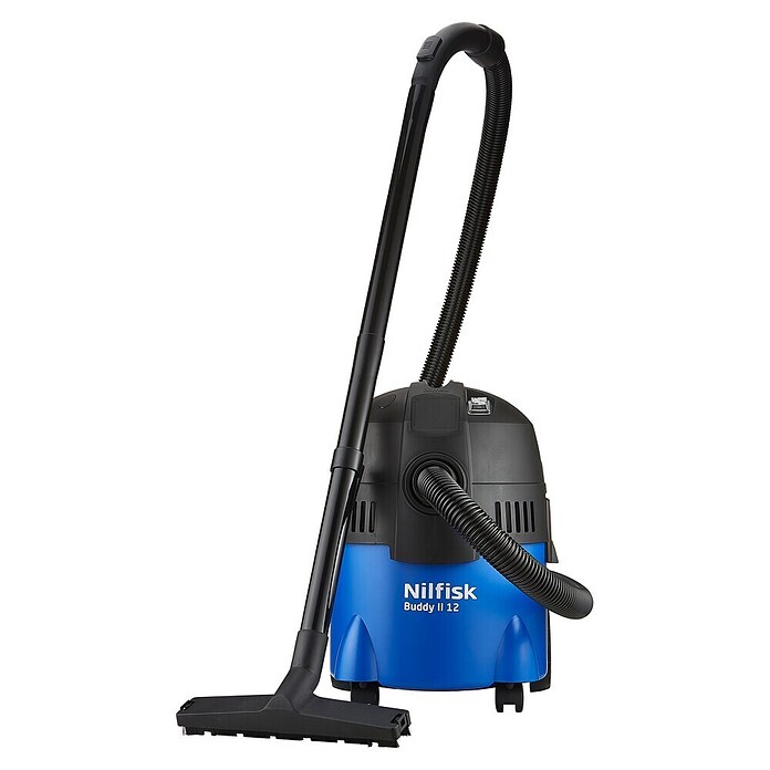 Nilfisk Aspirador en seco y húmedo eléctrico Buddy II 12 Home Edition (1.200 W, Volumen de recipiente: 12 l, Con bolsa) | BAUHAUS