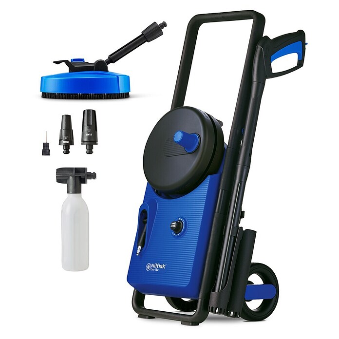 Nilfisk Hidrolimpiadora de alta presión CORE 150 PC (150 bar, 2.000 W, Capacidad de bombeo: 468 l/h) | BAUHAUS