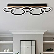 Globo LED stropna svjetiljka Blevins  (34 W, D x Š x V: 745 x 250 x 115 mm, Crna) | BAUHAUS