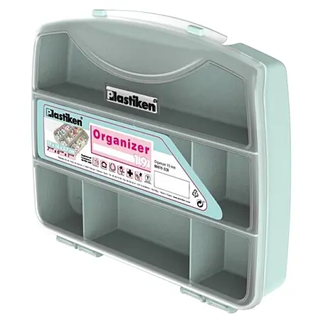 Plastiken Titanium Organizador de piezas pequeñas