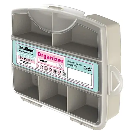 Plastiken Titanium Organizador de piezas pequeñas