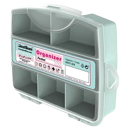 Plastiken Titanium Organizador de piezas pequeñas
