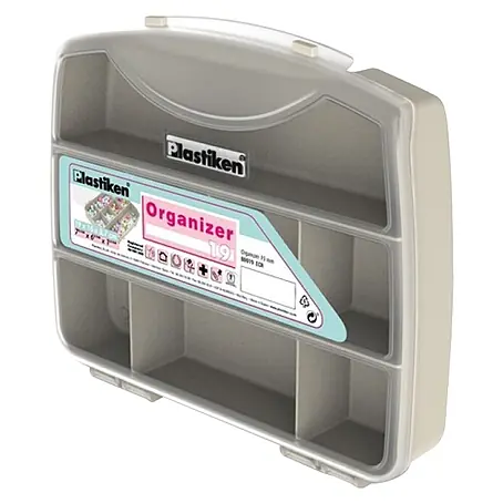 Plastiken Titanium Organizador de piezas pequeñas